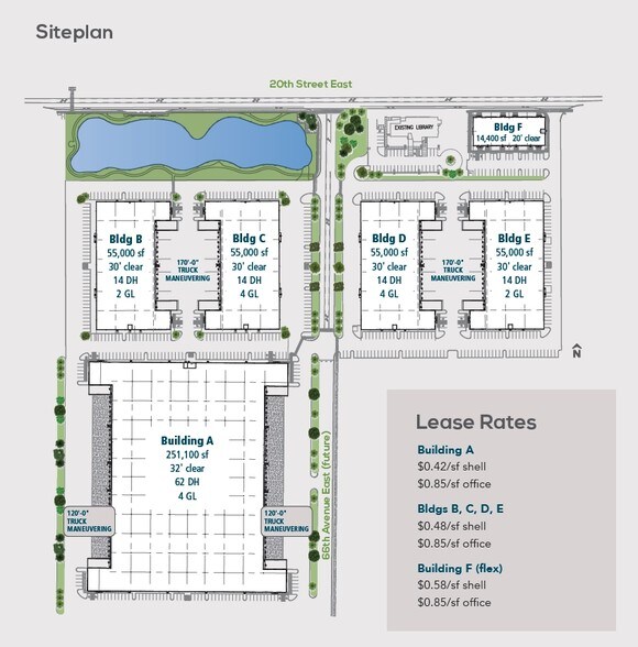 More Photos Of 6546 20th St E, Fife Unknown For Lease