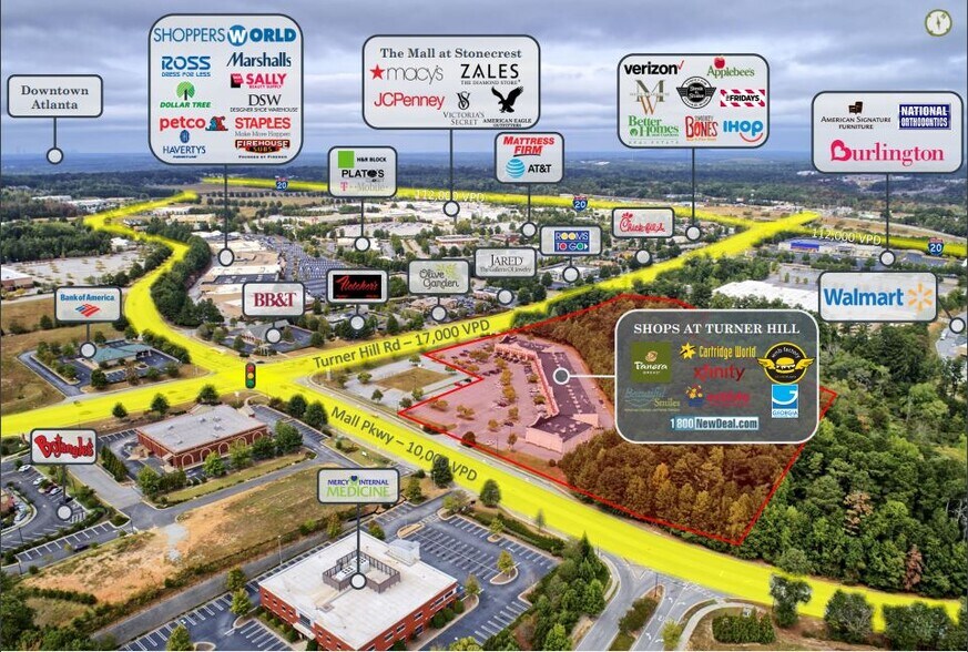 More Photos Of 8200 Mall Pky, Lithonia General Retail For Lease