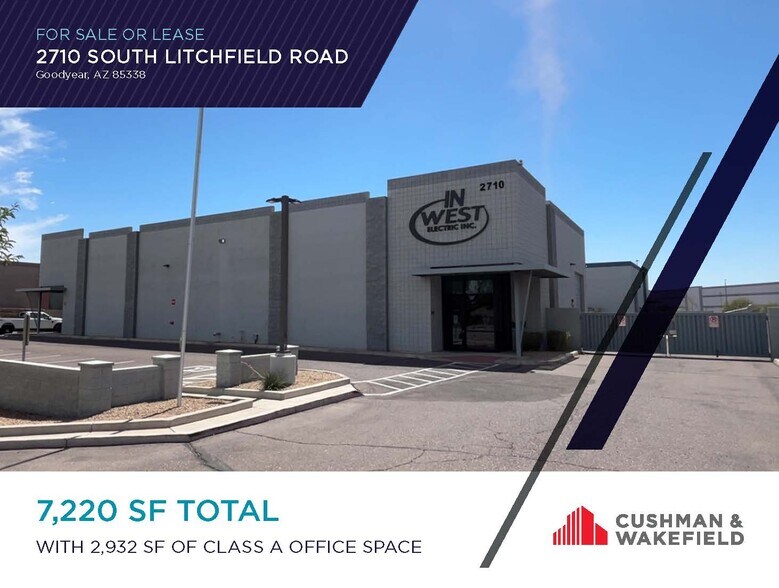 Primary Photo Of 2710 S Litchfield Rd, Goodyear Warehouse For Lease