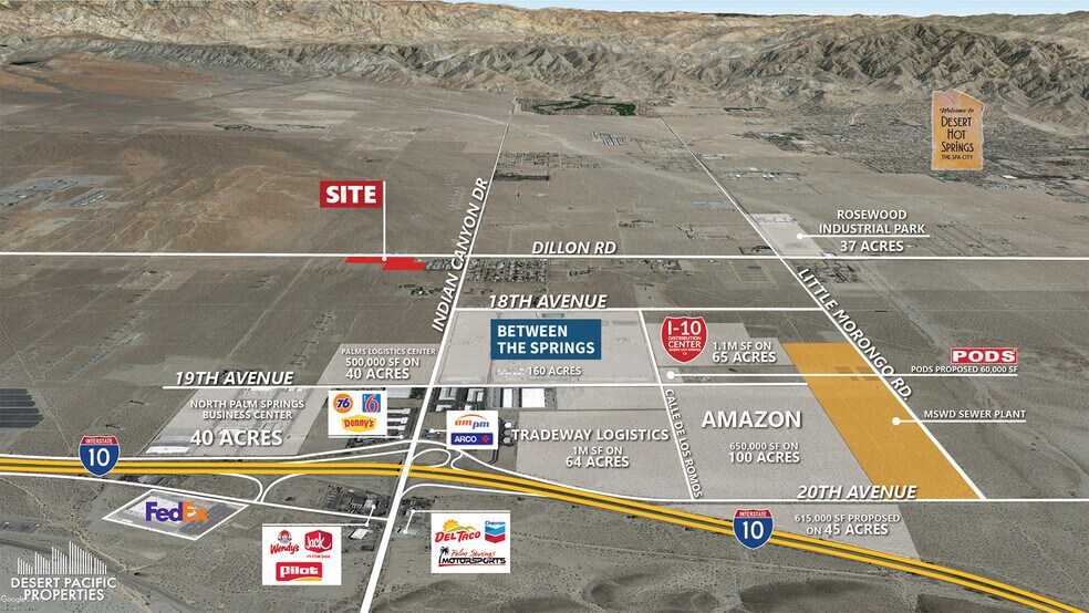 Primary Photo Of Dillon Rd, West Of Indian Ave Rd, Palm Springs Land For Sale