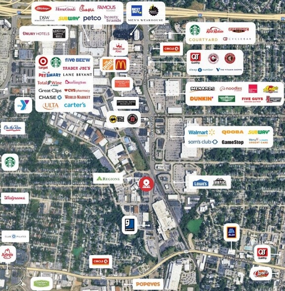 More Photos Of 2335 S Hanley Rd, Brentwood Freestanding For Lease