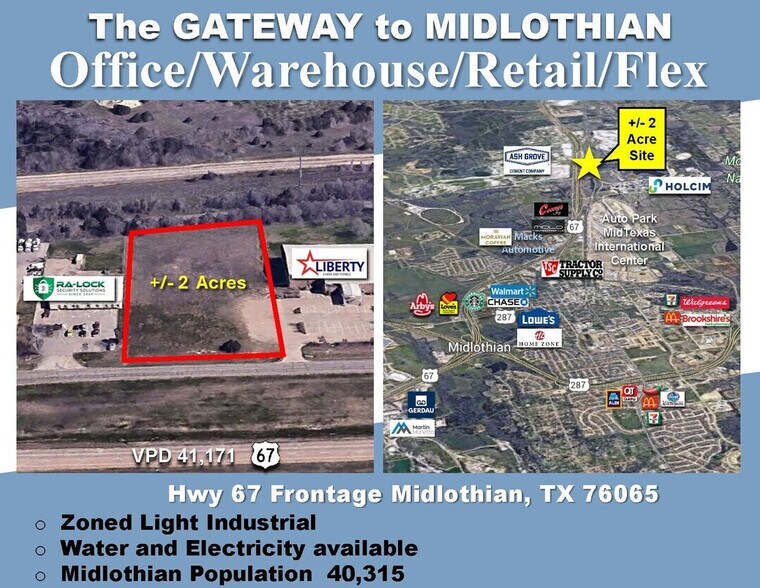 Primary Photo Of TBD Highway 67, Midlothian Land For Sale