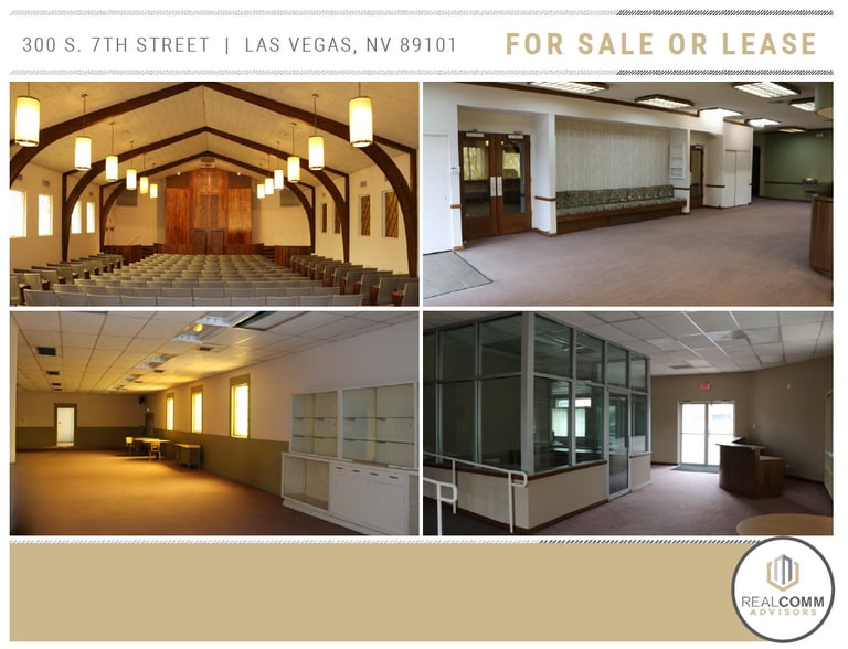 More Photos Of 300 S 7th St, Las Vegas Religious Facility For Sale