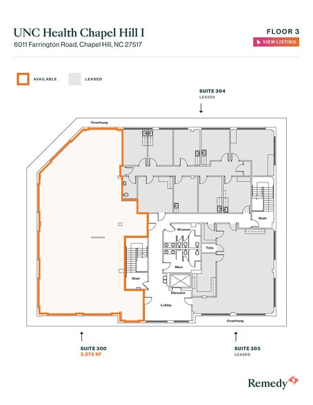 More Photos Of 6011 Farrington Rd, Chapel Hill Medical For Lease