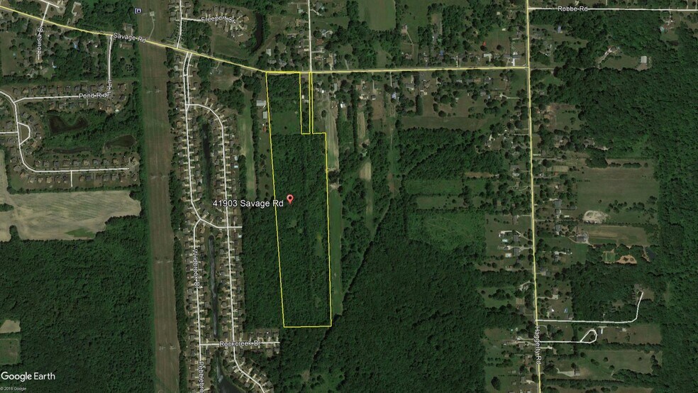 Primary Photo Of 41903 Savage Rd, Van Buren Twp Land For Sale