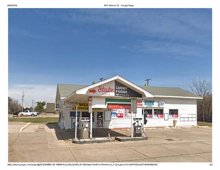 More Photos Of 504 Stinson St, Norman Convenience Store For Sale