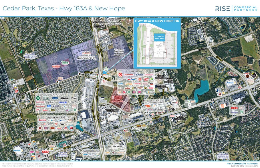 More Photos Of 5204 Hwy 183A, Cedar Park Storefront For Lease