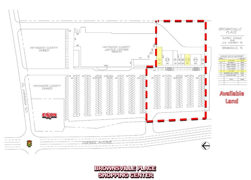 More Photos Of 120-164 N Dupree Ave, Brownsville General Retail For Lease