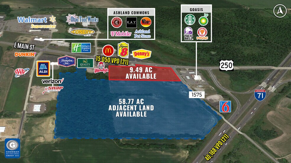 More Photos Of 725 US Highway 250, Ashland Land For Lease