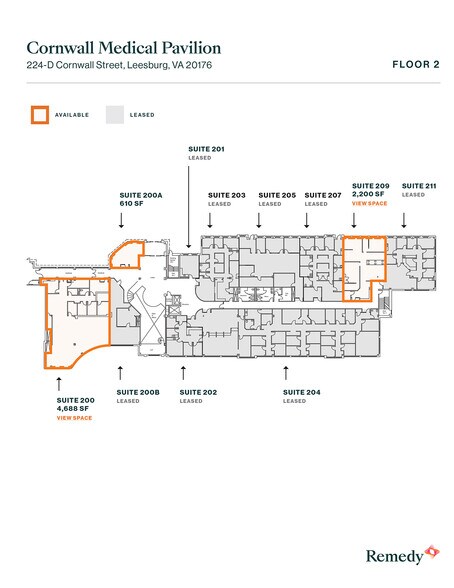 More Photos Of 224D Cornwall St NW, Leesburg Medical For Lease