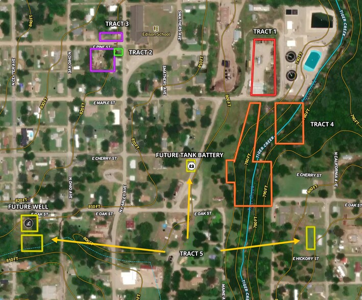 Primary Photo Of 501 Maple st, Drumright Flex For Sale