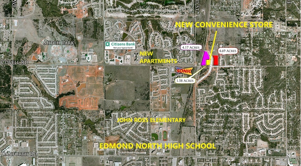 More Photos Of N Broadway & Covell Rd @ Broadway, Edmond Land For Sale