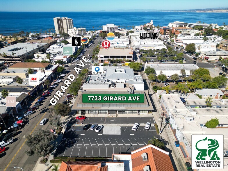 Primary Photo Of 7733 Girard Ave, La Jolla Bank For Lease