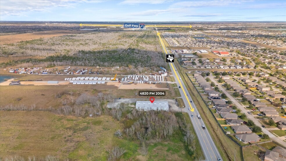 More Photos Of 4820 FM 2004 Rd, Hitchcock Warehouse For Sale