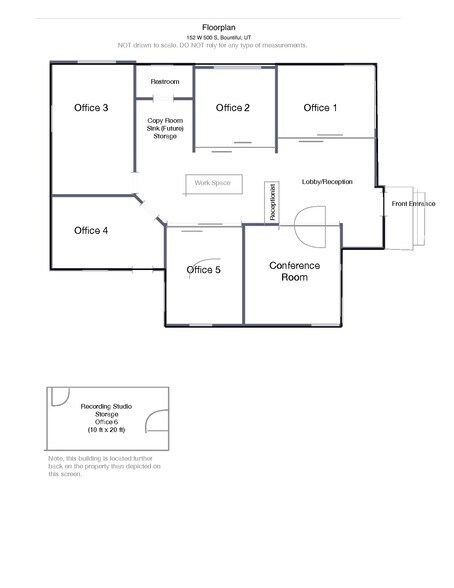 More Photos Of 152 W 500 S, Bountiful Office For Sale