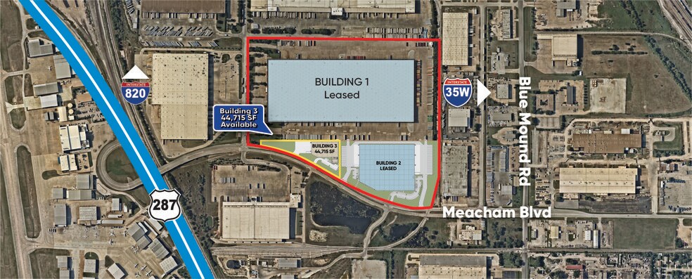 More Photos Of 601 Meacham Blvd, Fort Worth Distribution For Lease