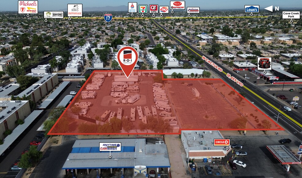 Primary Photo Of 1939 W Cactus Rd, Phoenix Warehouse For Sale