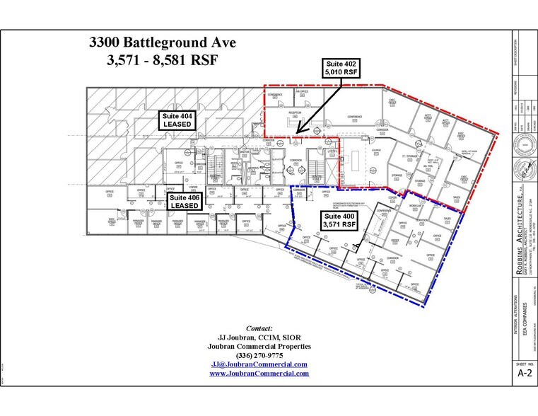 More Photos Of 3300 Battleground Ave, Greensboro Office For Lease