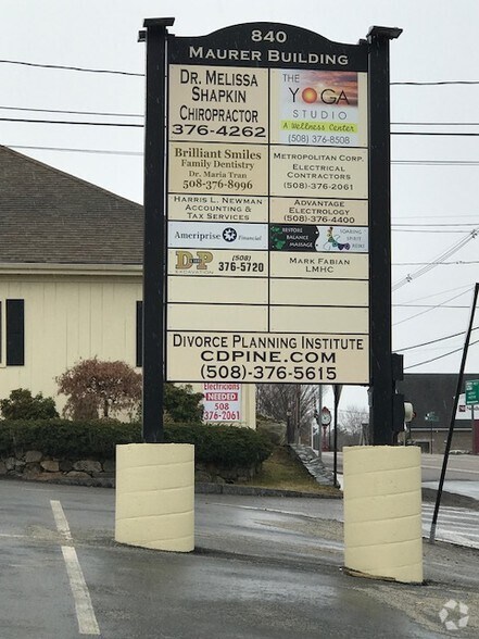 More Photos Of 840 Main St, Millis-Clicquot Office For Lease