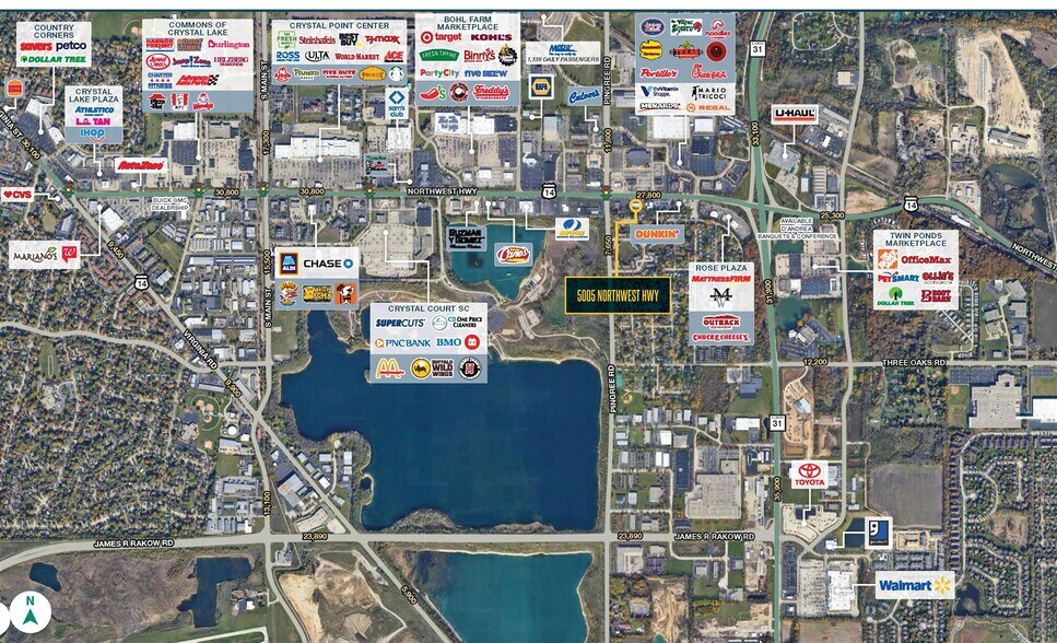 More Photos Of 5005 Northwest Hwy, Crystal Lake Storefront For Lease