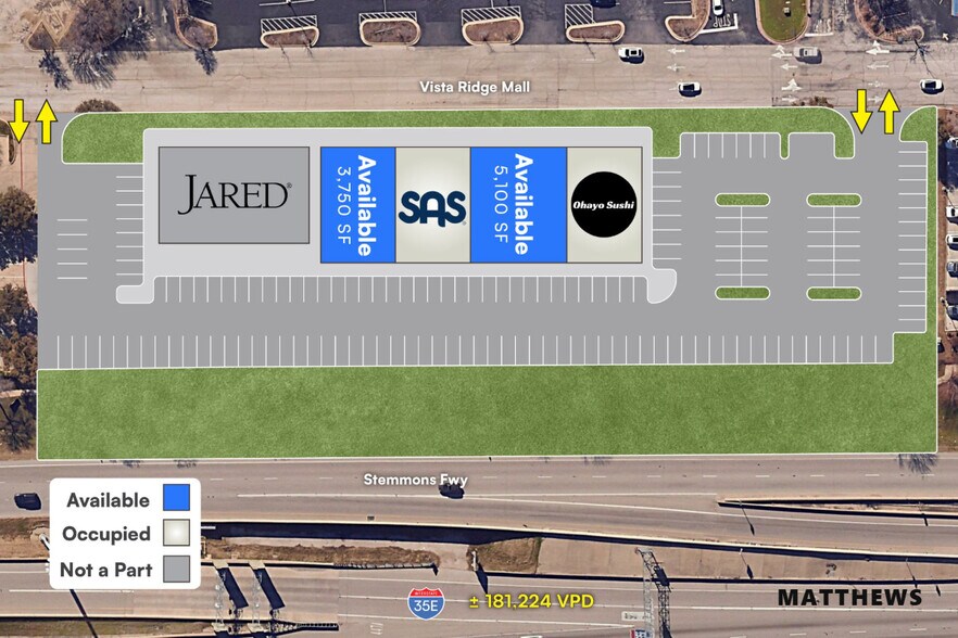 More Photos Of 2417 S Stemmons Fwy, Lewisville Storefront For Lease