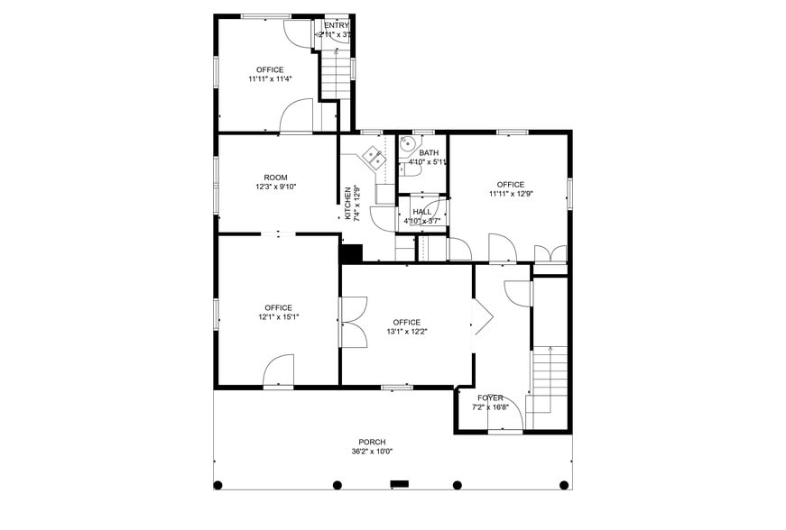 More Photos Of 130 E Main St, Carmel Storefront Retail Office For Lease