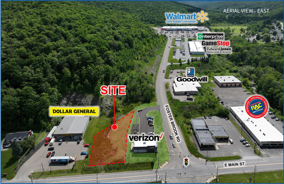 Primary Photo Of E Main St & Foster Brook Bl, Bradford Land For Lease