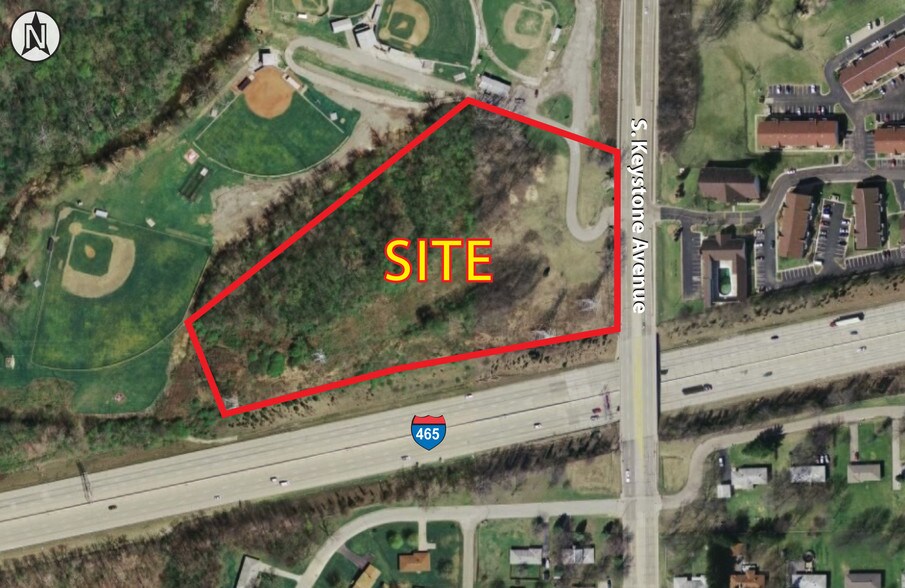Primary Photo Of 4500 S Keystone Ave, Indianapolis Land For Sale