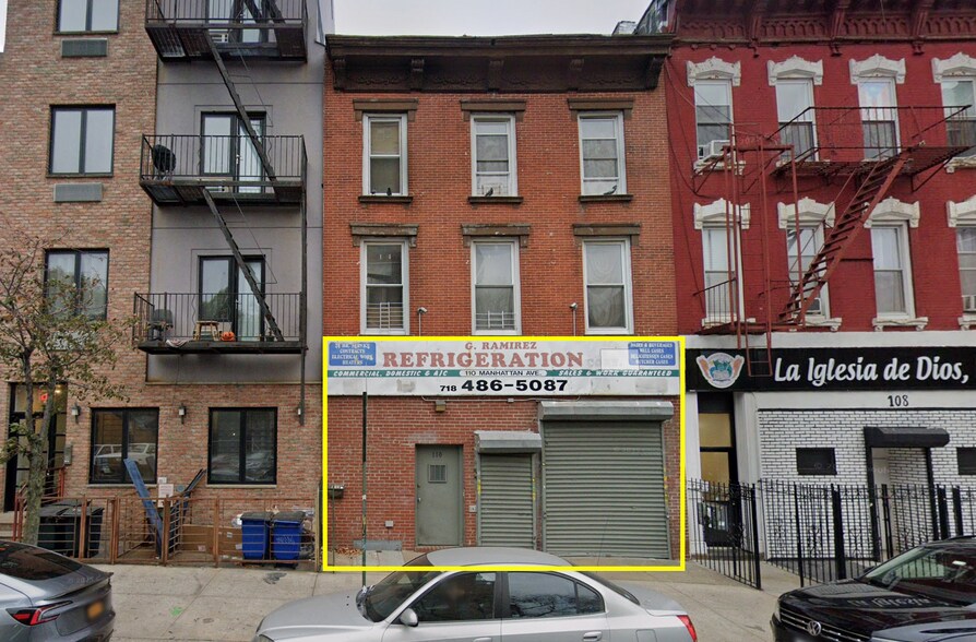 Primary Photo Of 110 Manhattan Ave, Brooklyn Storefront Retail Residential For Lease