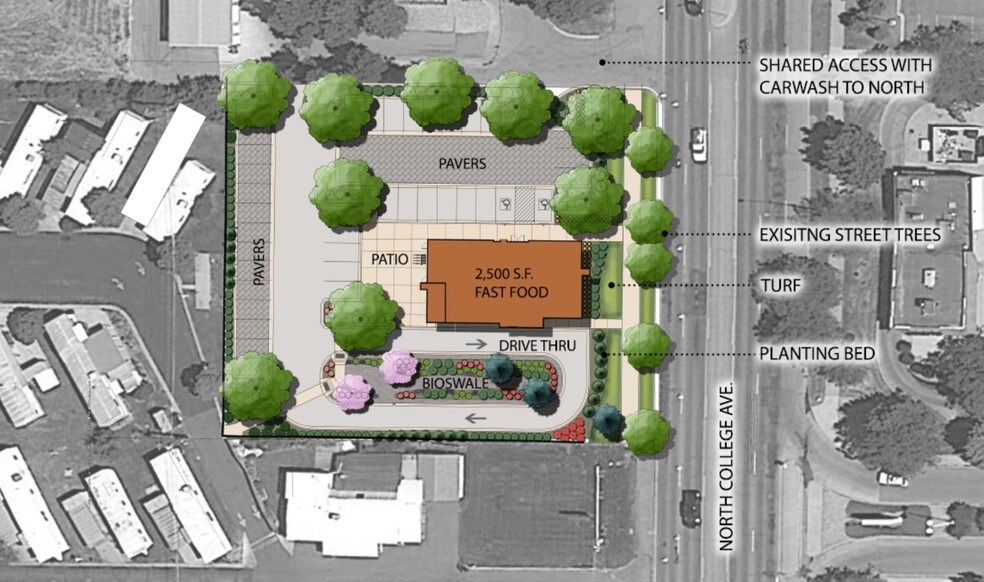More Photos Of 1603-1605 N College Ave, Fort Collins Land For Sale