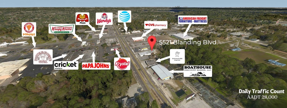 More Photos Of 5521 Blanding Blvd, Jacksonville Warehouse For Sale