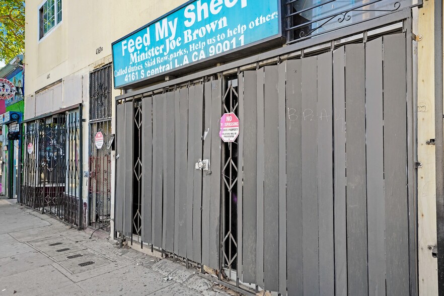More Photos Of 4159 S Central Ave, Los Angeles Storefront For Sale