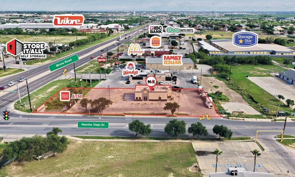 Primary Photo Of 611 Rancho Viejo Dr, Laredo Fast Food For Lease