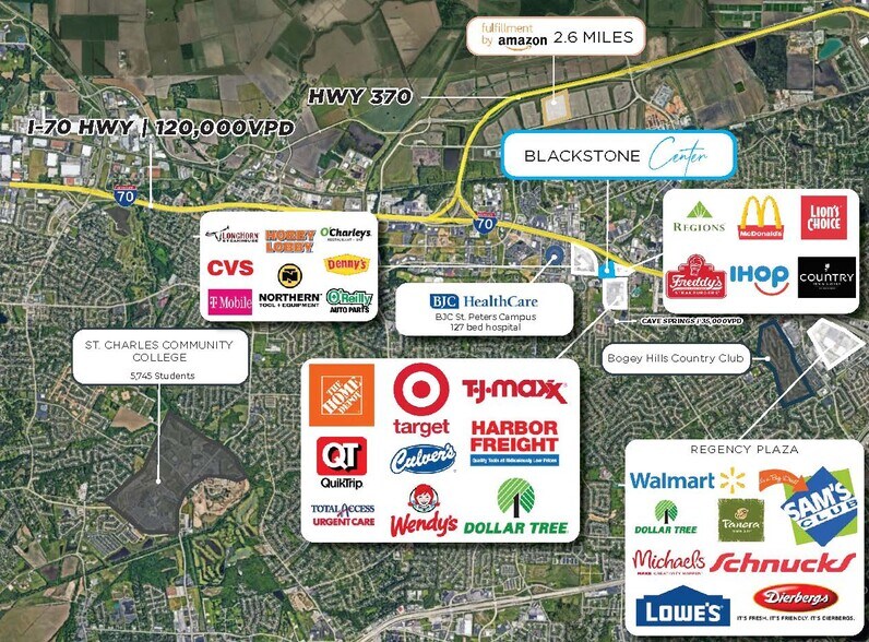 More Photos Of 3899 Veterans Memorial Pky, Saint Peters General Retail For Lease