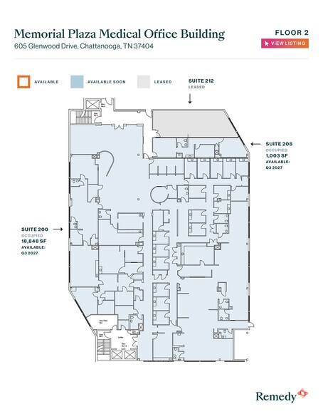 More Photos Of 605 Glenwood Ave, Chattanooga Medical For Lease