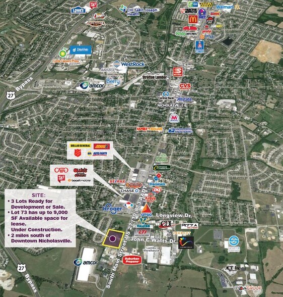 More Photos Of 1201 S Main St, Nicholasville Land For Lease