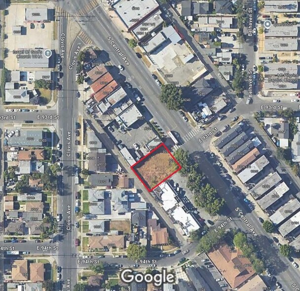 Primary Photo Of 9301 S Central Ave, Los Angeles Land For Sale