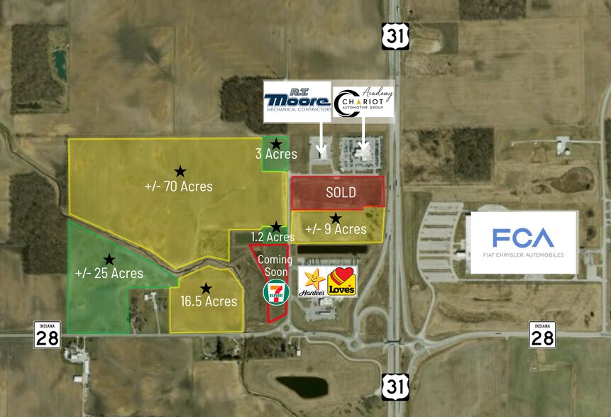More Photos Of US 31 & SR 28, Tipton Land For Sale