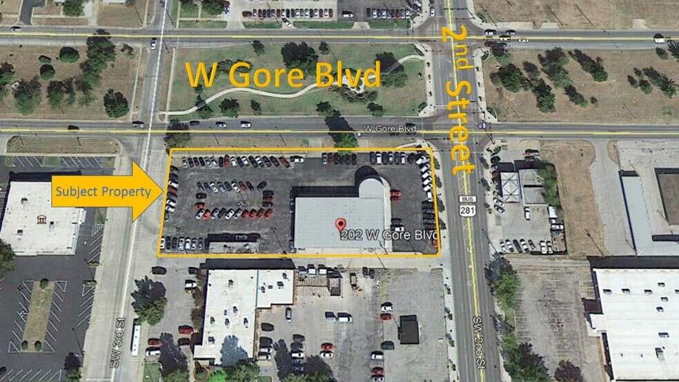 More Photos Of 202 W Gore Blvd, Lawton Auto Dealership For Sale