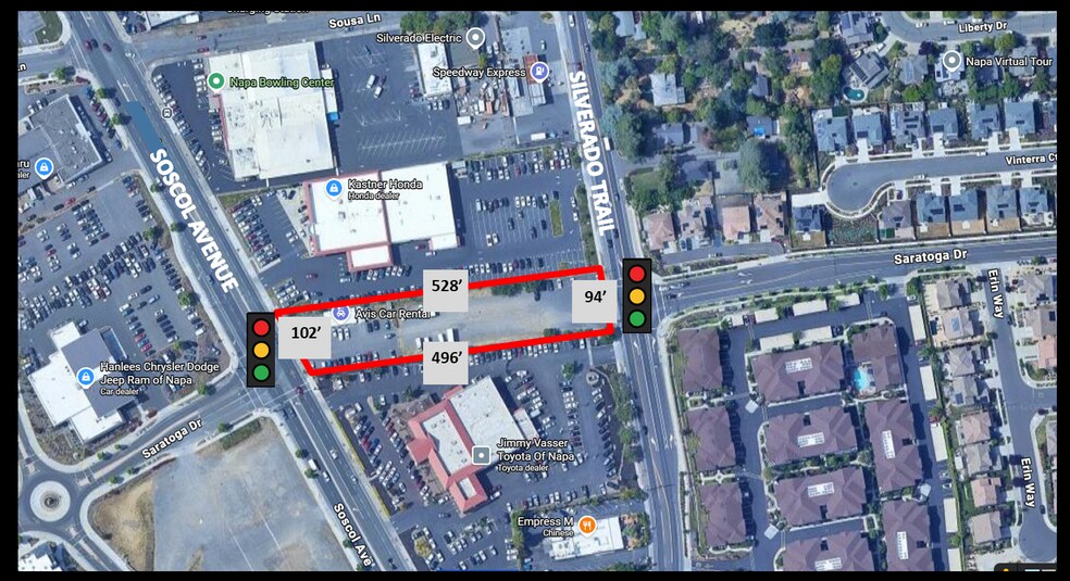 Primary Photo Of 476 Soscol Ave, Napa Land For Lease