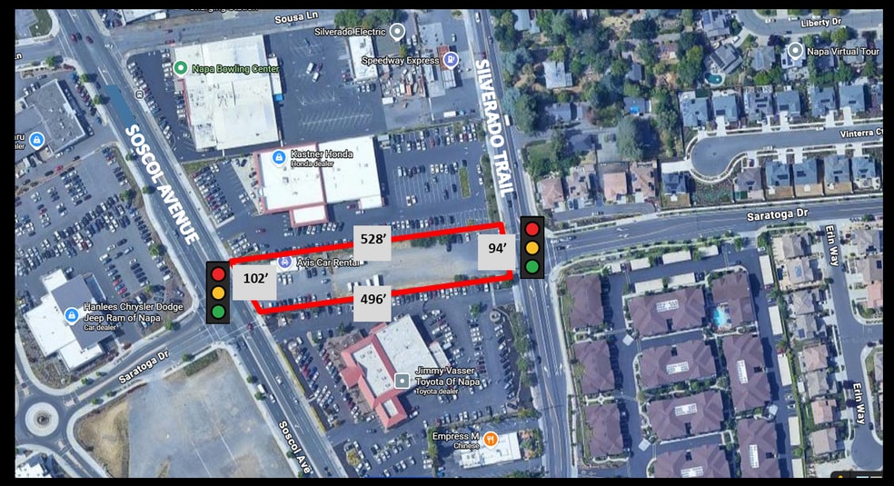 More Photos Of 476 Soscol Ave, Napa Land For Lease
