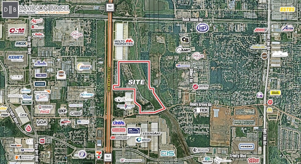 More Photos Of 636 W Shady Grove & Hardrock Rd, Grand Prairie Industrial For Lease