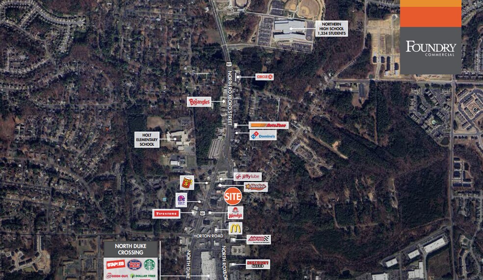 More Photos Of 4336 N Roxboro St, Durham Land For Lease