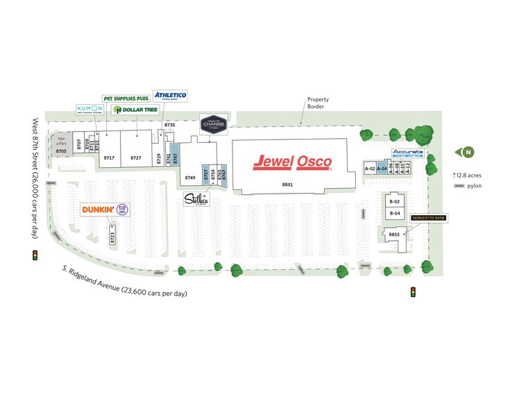 More Photos Of 8707-8767 Ridgeland Ave, Oak Lawn Unknown For Lease