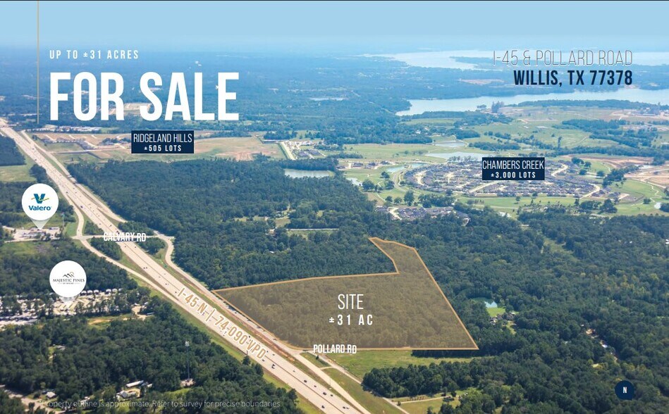Primary Photo Of 1002 Interstate 45, Willis Land For Sale