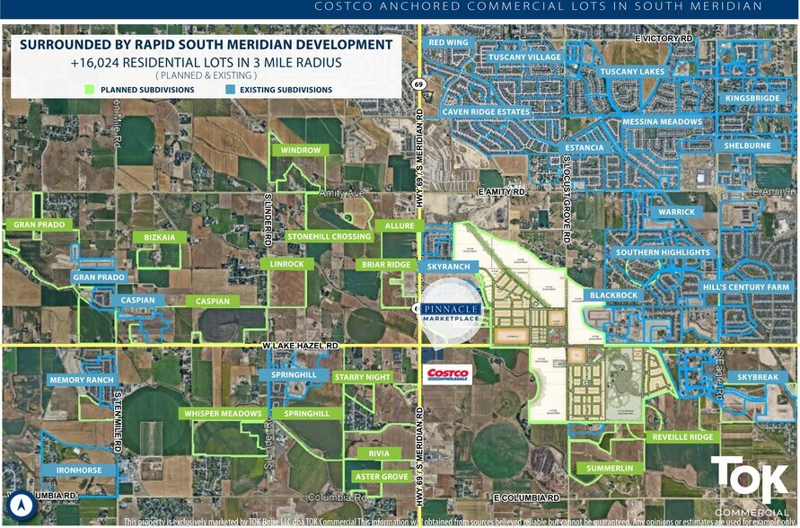 More Photos Of NWC Meridian and Lake Hazel Rd, Meridian Land For Lease