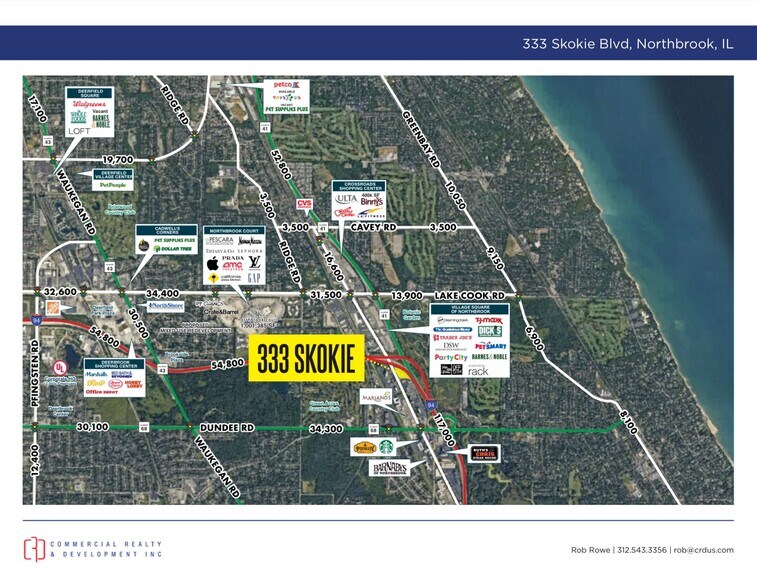 More Photos Of 333 Skokie blvd., Northbrook Land For Lease
