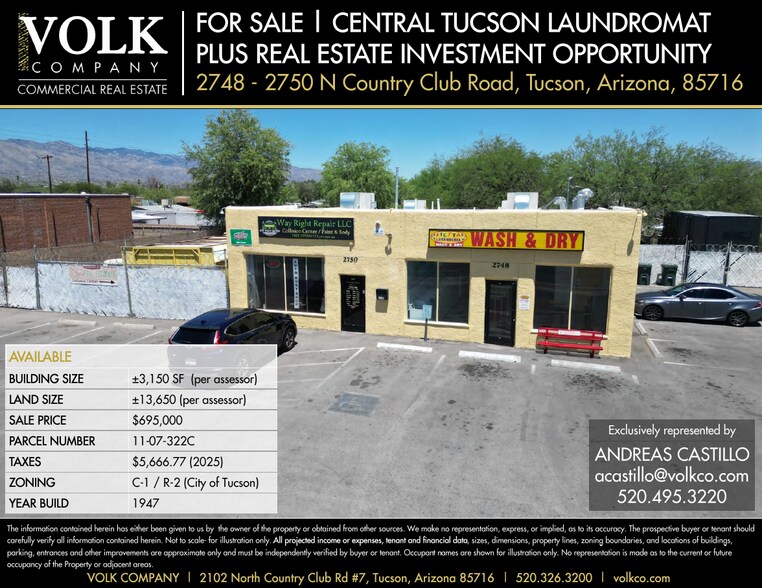 Primary Photo Of 2748-2750 N Country Club Rd, Tucson Freestanding For Sale