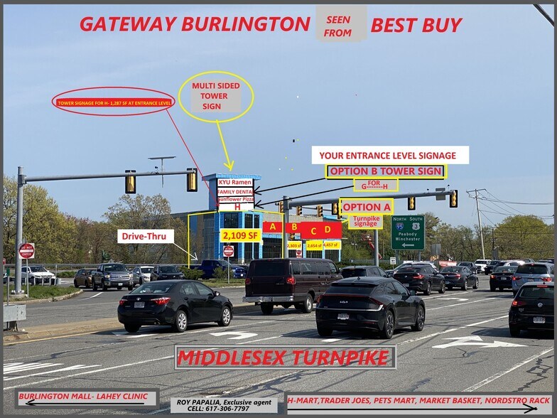Primary Photo Of GATEWAY BURLINGTON, Burlington Storefront For Lease