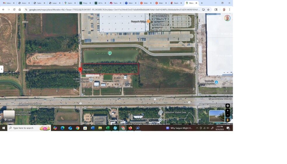 Primary Photo Of 15410-15412 Morales Rd, Houston Land For Sale